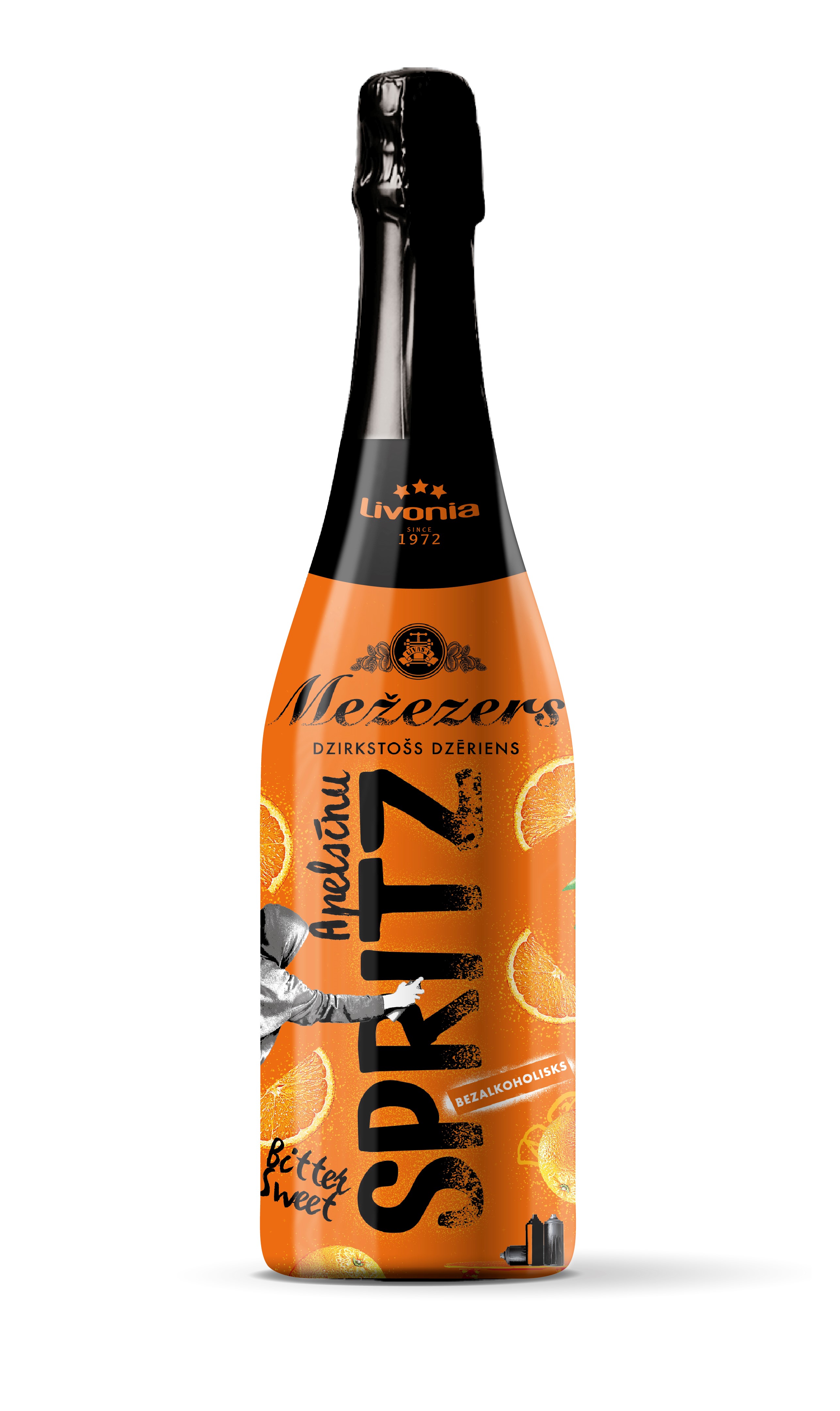 Apelsinu Spritz vizualizācija
